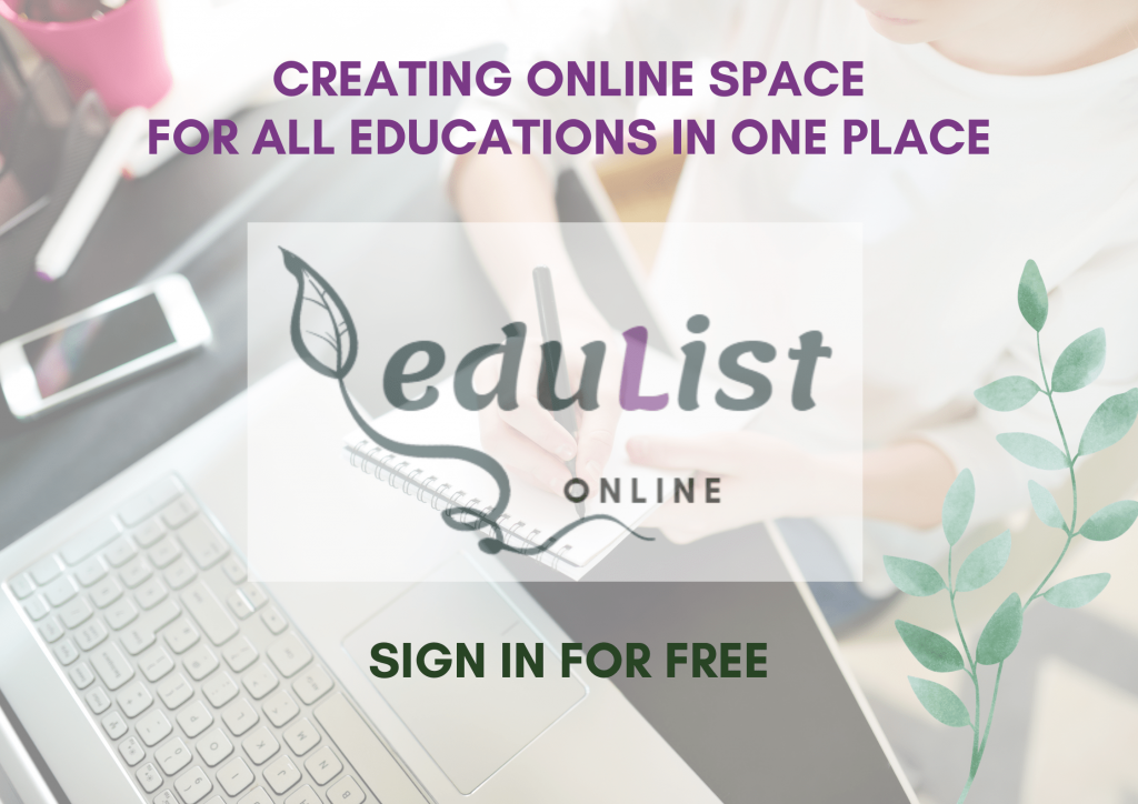 Free sign in EduList