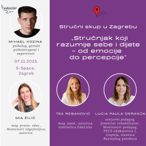 stručni skup za odgojitelje i sustručnjake u Zagrebu