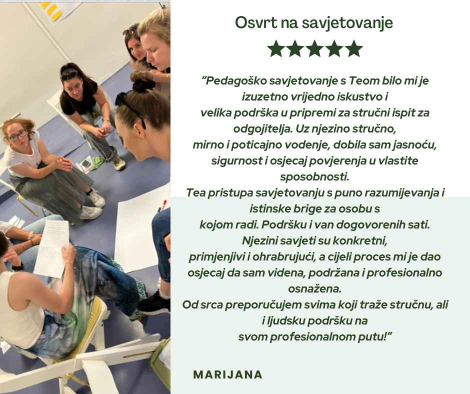 Osvrt na savjetovanje - EduList edukacije