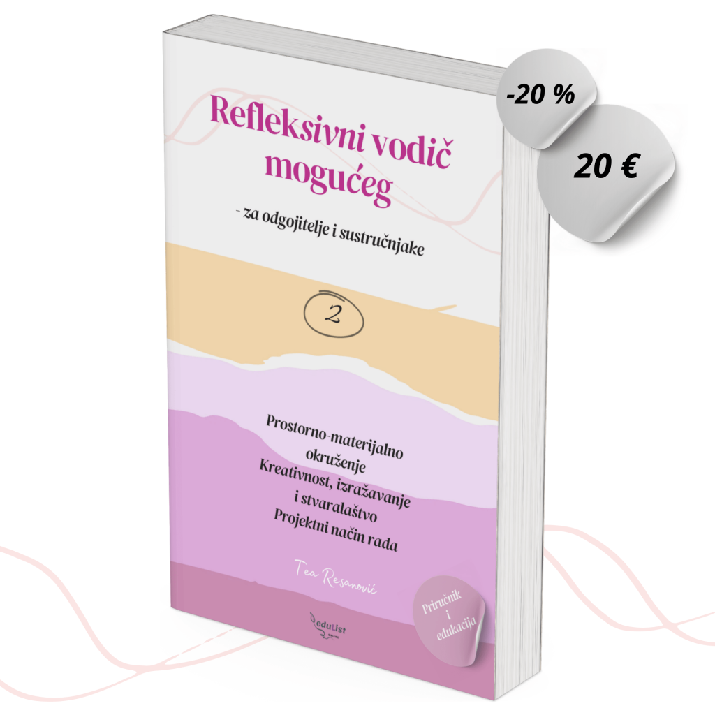 Refleksivni priručnik vodič mogućeg 2 za odgojitelje i sustručnjake, Tea Resanović, EduList