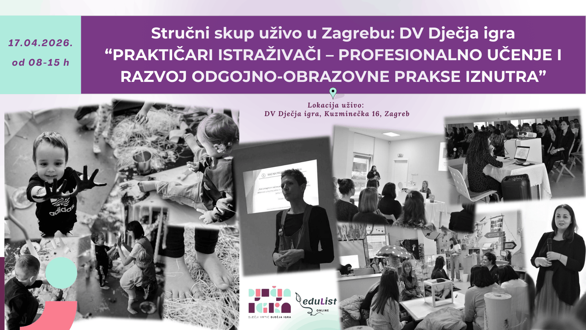 stručni skup odgojitelji DV Dječja igra, EduList, edukacija, vrtić