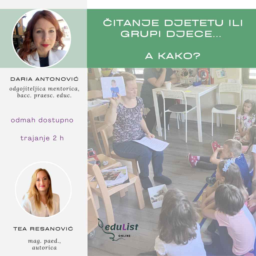 kako čitati djeci aktivno čitanje